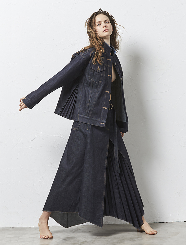 SIDE PLEATS JACKET designed by EZUMi