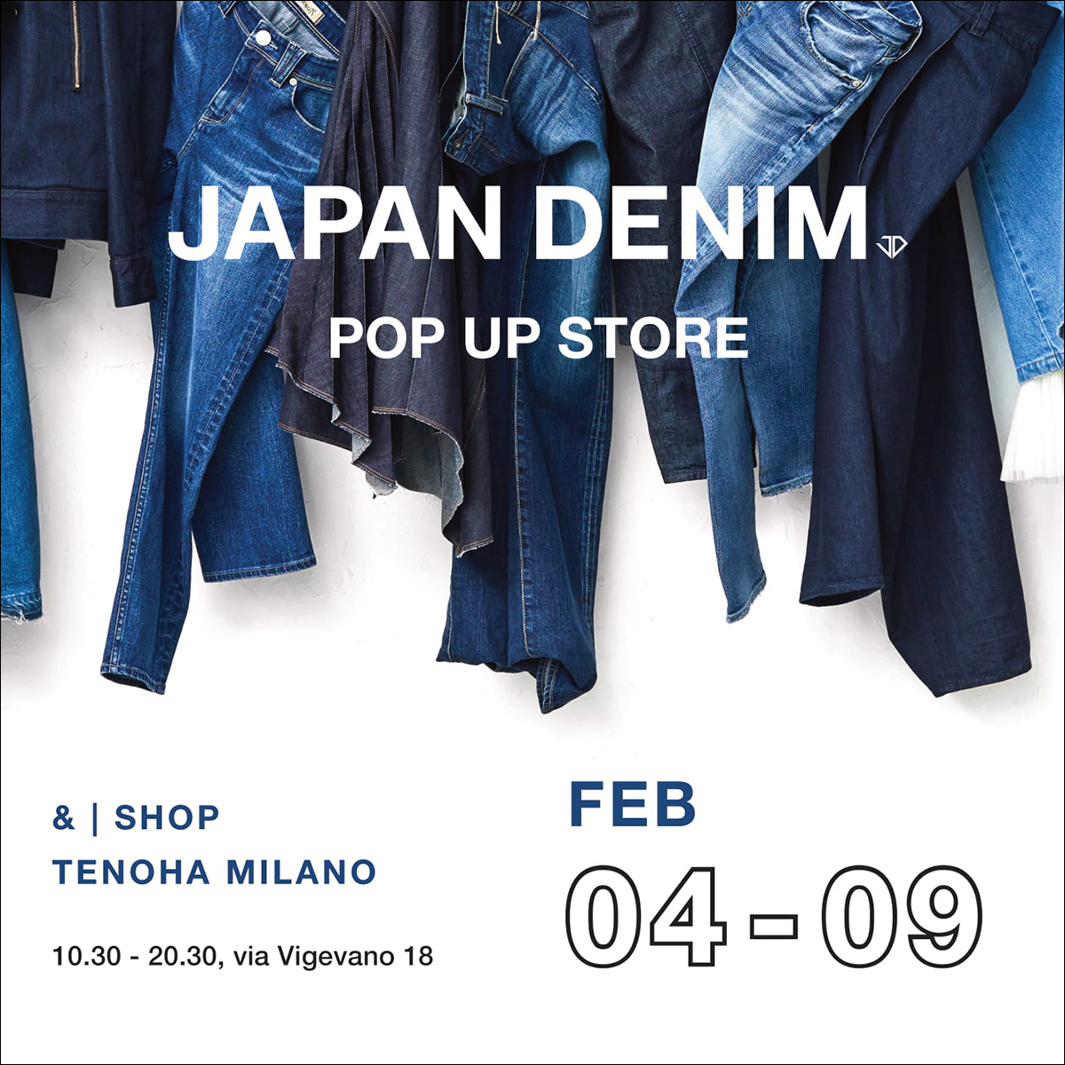 [PRODUCT] POP UP STORE OPEN !　   4th-9th Feburuary 2020 at TENOHA MILANO (Via Vigevano, 18 – Milano Italy)