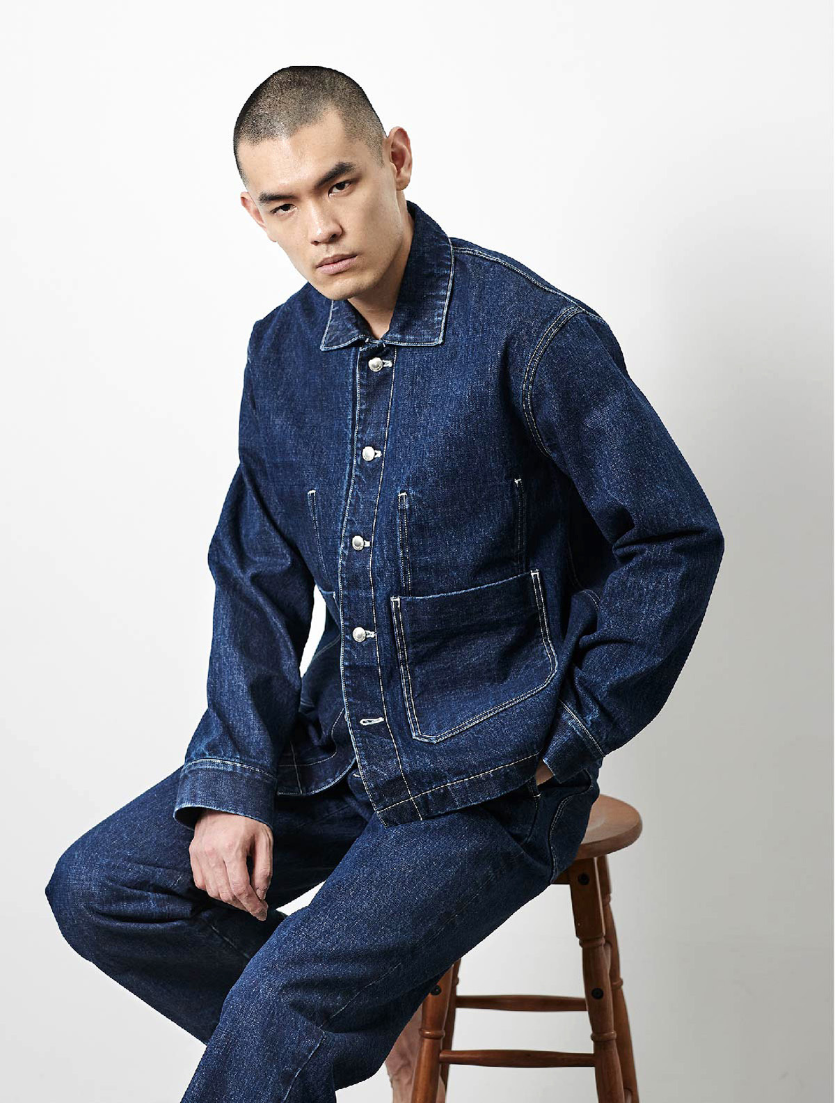 workwear denim jacket