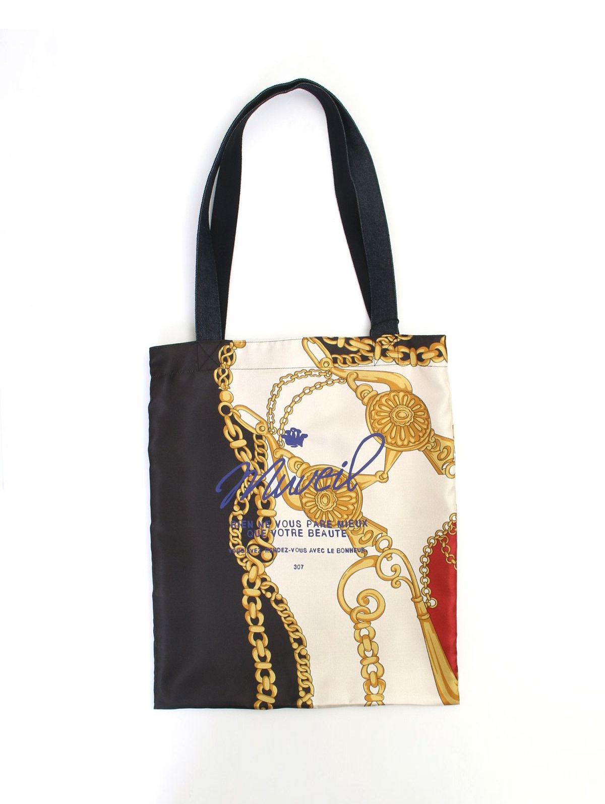 SCARF PRINTED BAG
