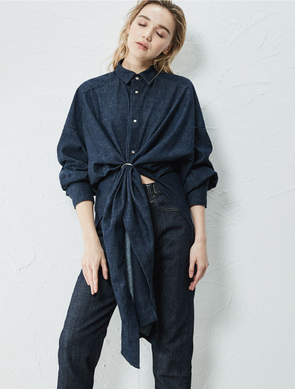 RING KNOT BLOUSE | 日本発こだわりを極めた デニムブランド「JAPAN