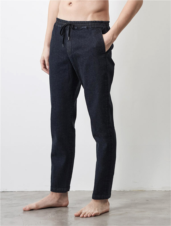 17aw STRETCH DENIM SKINNY EASY PANT