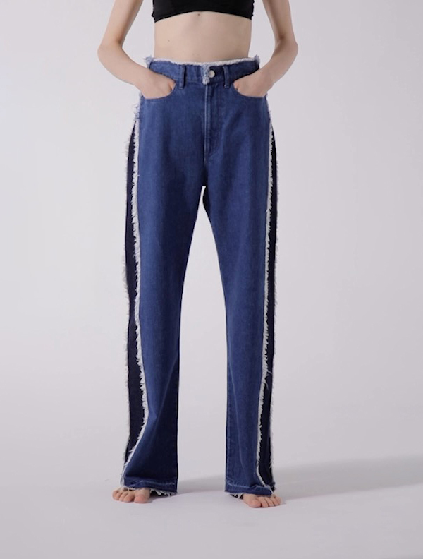SIDE STRIPE DENIM PANTS | 日本発こだわりを極めた デニム